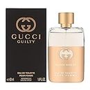 Gucci Guilty Eau de Toilette Nuovo Packaging 2021 Donna, Floreale, 50Millilitri