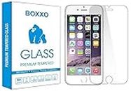 BOXXO |For Apple iPhone 6 | Tempered Glass Screen Protector Guard | Bubble Free Installation | Gorilla