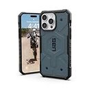 URBAN ARMOR GEAR UAG Case [Updated Version] Compatible with iPhone 15 Pro Max Case 6.7" Pathfinder Cloud Blue Built-in Magnet Compatible with MagSafe Charging Rugged Military Grade Protective Cover