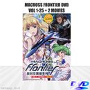 DVD Anime MACROSS F Frontier Complete TV Series (1-25 End) 2 Movie English SUB