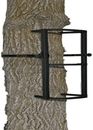 Sistema de escalera de acero sólido empacable con escalones escalonables para escalada de árboles