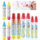 Tenare 10 Pcs Water Pens Water Doodle Pens Replacement Water Pen Water Drawing Markers Doodle Pens for Toddlers Kids Painting Doodle Mat Water