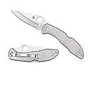 Spyderco C11P Delica 4 Stainless Steel Straight Blade