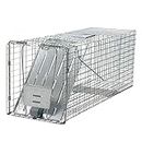 Havahart 1079SR Live Animal Professional-Style One-Door Raccoon, Groundhog, Opossum, and Stray Cat Cage Trap-Made in the USA