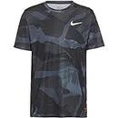 Nike M NK DF Tee LGD Camo AOP T-Shirt, Noir, M Boy's