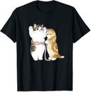 NEW LIMITED Gym Cat Diet Fitness Lifting Weights Funny Cat T-Shirt S-3XL