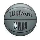 WILSON NBA Forge Series Indoor/Outdoor Basketball - Forge, Blue Grey, Size 7-29.5"