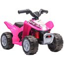 AIYAPLAY Honda Licensed Kids Electric Quad Bike 6V ATV Ride On 1.5-3 Years Pink