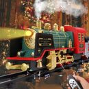 Remote Control Train Set w/Smoke,Sound&Light,RC Train Toy Christmas gift For kid