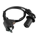 Ignition Coil, Spark Plug Motorcycle Spark Coil for GY6 50CC 125CC 150CC ATV Scooter Engine Moped Dirt Bike Go Kart(Black)