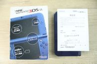 IPS Nintendo New 3DS XL Metallic Blue With BOX IPS Screen Top R5044