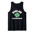 Kiss Me I'm Ecuadorian St. Patrick's Day Irish Ecuador Débardeur