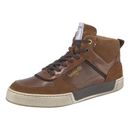 Sneaker PANTOFOLA D´ORO "MORINO UOMO MID" Gr. 45, braun (cognac) Schuhe Sneaker im Casual Business Look