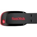 Sandisk Cruzer Blade 32 GB USB Flash Drive SDCZ50-032G-B35, Black