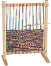 Wooden Multi-Craft Weaving Loom ,Extra-Large Frame, Frustration-Free Packaging