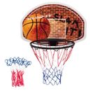 Wall Mounted Fan Backboard W/2 nets Basketball Hoop & Rim Outdoor Indoor Sports