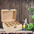 Essential Oil Storage Box - Wooden Essential Oil Storage Box - 12 Compartments Essential Oil Travel Case Aromatherapy Organizer Nail Polish Fragrance