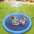 Pet Sprinkler Pad Cooling Mat Water Spray Tub Summer Cool Dog Bathtub