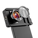 APEXEL Makro-Objektiv für iPhone 14 Pro, 100 mm Handyobjektiv + CPL-Filter, Makro-Objektivaufsatz für iPhone/Samsung Galaxy/Oneplus