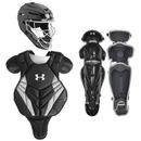 Under Armour Converge Victory NOCSAE Youth 7-9 Baseball Catcher's Set - Black