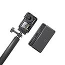 DJI Osmo Action 4 Adventure Combo - 4K/120fps Waterproof Action Camera with a 1/1.3-Inch Sensor, 10-bit & D-Log M Color Performance, 155° FOV, Up to 7.5 h with 3 Extra Batteries, Outdoor Camera