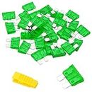 Bolatus 20Pcs Car Fuses 30A Standard Blade Fuses Automotive Replacement Fuse for Caravan Motorcycle Truck RV + Fuse Puller