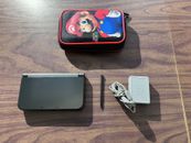 Nintendo New 3DS XL Black System -- with a charger -- Tested