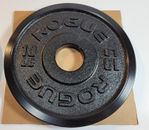 ROGUE FITNESS BLACK 10 LB Olympic Change Plates Pair - 20lb Total