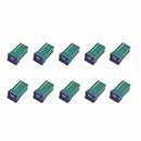 10 Pc Automotive Tall Profile JCASE Fuse 40 Amp Fuse Kit for Ford, Chevy/GM, Nissan, and Toyota Pickup Trucks, Cars and SUVs
