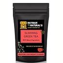 HAYMAN NATURAL'S slimming green tea Leaves,herbal Tea (100g | 56cups) For weight loss for women and men