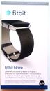 Fitbit Blaze Accessory replacement Leather Wrist Band & Frame Small Black OEM