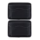 PU Leather Car Storage Pocket Seat Back Door Center Console Organizer Universal