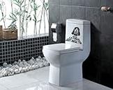 Stickers Muraux 3d Autocollant de toilette drôle WC Autocollant Star War Home Decor Français