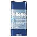 Gillette Antiperspirant and Deodorant for Men, Clear Gel, Smooth Defense, 108g