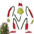 Akayoo Decorative Grinch Stuff For Christmas, Cosas Decorativas Grinch para Navidad, Grinch Christmas Tree Decoration, Hanging Decorations, Grinch Legs Christmas Tree Decorations