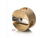 Mobius + Ruppert (M+R) Brass Artists Pencil Sharpener - Choose from 4 Shapes! Made in Germany - Finest in The World! (602 - Double Round)