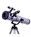 Anand traders 76az Telescope Upto 350x Zoom, with Barlow and Moon Filter for Astronomy. Bands of Jupiter,Rings of Saturn,Phases of Venus,and Some nebulas are Visible