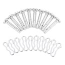 Perfect Fit Shear Pins&Cotter Pins Set for 2 Stage Snow Blower (20Pcs)