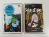 Swingout Sister. It’s Better To Travel & Kaleidoscope World Cassette Tapes