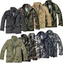 Chaqueta de campo Brandit M65 estándar S-7XL chaqueta de invierno EE. UU. Parka 2 en 1 chaqueta con revestimiento