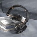 Cuffie On Ear Bluetooth 5.1 Stereo Bass Cuffie Wireless Pieghevoli Nero