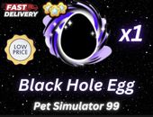 🎉 x1 BLACKHOLE EGGS - EXCLUSIVE EGG PET SIM 99 🎉
