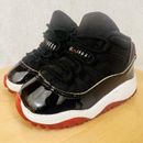 Nike Jordan 11 Retro Bred Td Baby Boy Toddler Shoes 5c Red Black