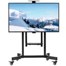 Vivo Electric Mobile Large TV Mount Cart Stand, Fits 55" To 100" Flat Screens in Black | 91.3 H x 42.4 W x 38.2 D in | Wayfair STAND-E-TV100