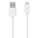 36W Ultra Fast Cable W1 for Nokia Lumia 920 Cable Original Adapter Like Mobile Cable | Qualcomm QC 3.0 Quick Charge Adaptive Cable with 1 Meter Micro USB Data Cable (36W,W1,White)