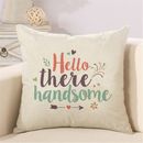 Fancy Alphabet Letter Throw Pillows Covers  Home Decor for Room Sofa Couch