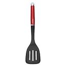 KitchenAid Slotted Turner, Heat Resistant Non-Stick Fish Slice, Durable and Easy to Clean – Empire Red