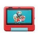 Amazon Fire 7 Kids tablet | 7" display, ages 3–7, 16 GB, Red