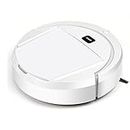AQQWWER Robot aspirapolvere Robot Vacuum Cleaner Robot Vacuum Cleaner Household Sweeping Machine Automatic Recharge Cleaning Appliances Electric Sweeper (Color : White)
