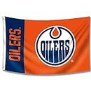 Arbinger ENMOON Edmonton Team Oilers Banner in Orange (3x5ft, Vivid Color, 150D Poly) HD Printing Quality Brass Grommets Banner for Man Cave Shop